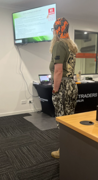 NSW R-Licence training session delivered by Women Who Hunt at True North Tactical